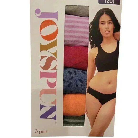 Joyspun Women's Seamless Bikini Panties 6 Pair New - Picture 8 of 10